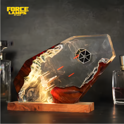 Force Resin Lamp