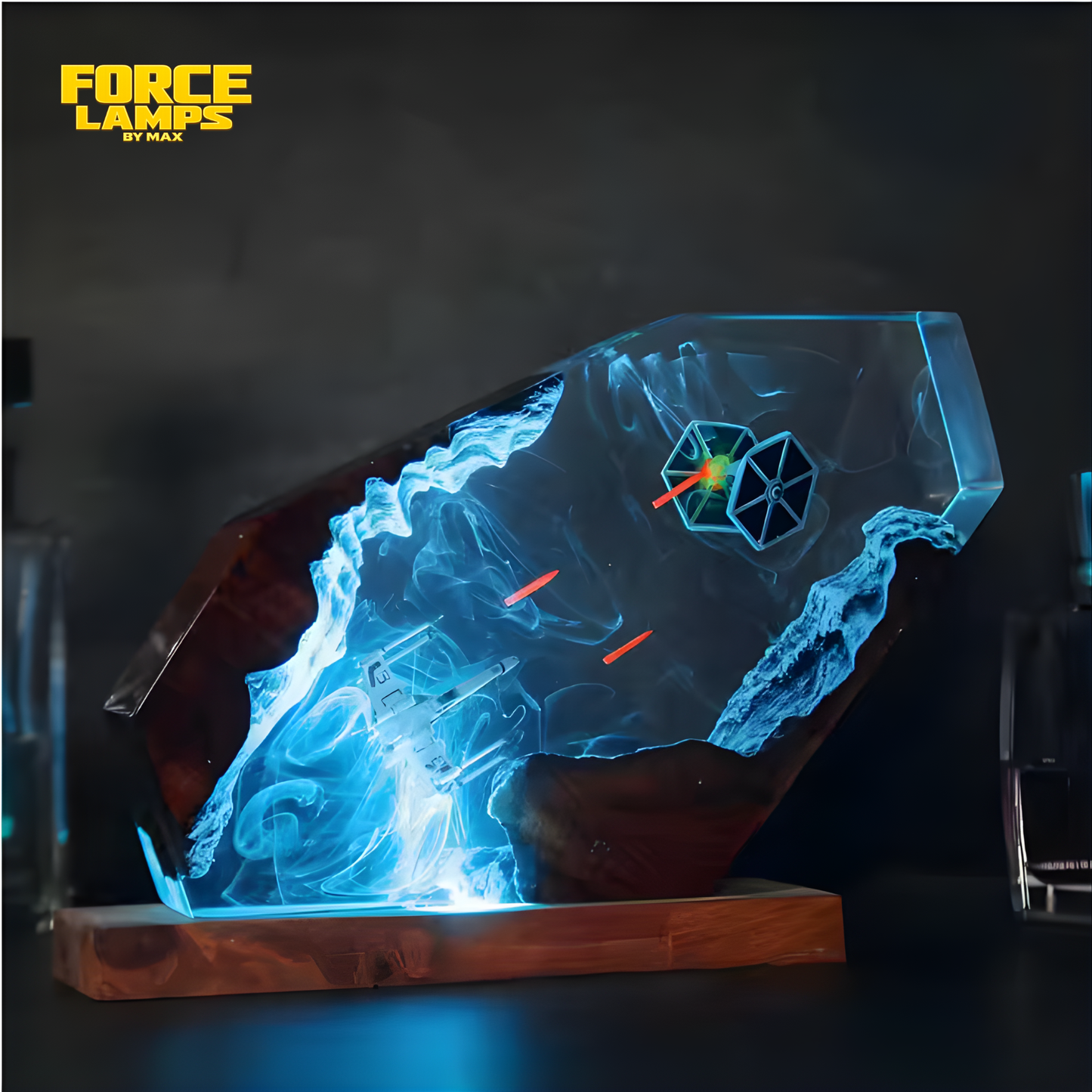 Force Resin Lamp